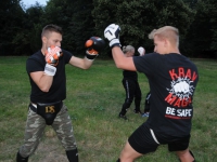 Treningi Krav Maga Be Safe wakacyjne 2020 Lubin Adam Grzeziółkowski Legnica strzelanie bojowe Lubin  (10)