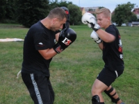 Treningi Krav Maga Be Safe wakacyjne 2020 Lubin Adam Grzeziółkowski Legnica strzelanie bojowe Lubin  (11)