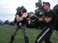 Treningi Krav Maga Be Safe wakacyjne 2020 Lubin Adam Grzeziółkowski Legnica strzelanie bojowe Lubin  (16)