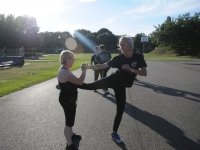 Treningi Krav Maga Be Safe wakacyjne 2020 Lubin Adam Grzeziółkowski Legnica strzelanie bojowe Lubin  (20)