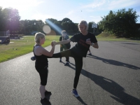Treningi Krav Maga Be Safe wakacyjne 2020 Lubin Adam Grzeziółkowski Legnica strzelanie bojowe Lubin  (22)