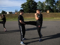Treningi Krav Maga Be Safe wakacyjne 2020 Lubin Adam Grzeziółkowski Legnica strzelanie bojowe Lubin  (27)