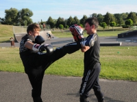 Treningi Krav Maga Be Safe wakacyjne 2020 Lubin Adam Grzeziółkowski Legnica strzelanie bojowe Lubin  (28)