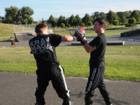 Treningi Krav Maga Be Safe wakacyjne 2020 Lubin Adam Grzeziółkowski Legnica strzelanie bojowe Lubin  (29)