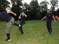 Treningi Krav Maga Be Safe wakacyjne 2020 Lubin Adam Grzeziółkowski Legnica strzelanie bojowe Lubin  (3)