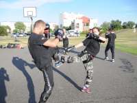 Treningi Krav Maga Be Safe wakacyjne 2020 Lubin Adam Grzeziółkowski Legnica strzelanie bojowe Lubin  (30)