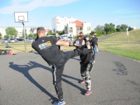 Treningi Krav Maga Be Safe wakacyjne 2020 Lubin Adam Grzeziółkowski Legnica strzelanie bojowe Lubin  (31)
