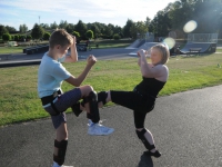 Treningi Krav Maga Be Safe wakacyjne 2020 Lubin Adam Grzeziółkowski Legnica strzelanie bojowe Lubin  (34)