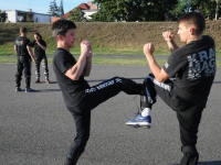 Treningi Krav Maga Be Safe wakacyjne 2020 Lubin Adam Grzeziółkowski Legnica strzelanie bojowe Lubin  (41)