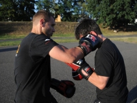 Treningi Krav Maga Be Safe wakacyjne 2020 Lubin Adam Grzeziółkowski Legnica strzelanie bojowe Lubin  (52)
