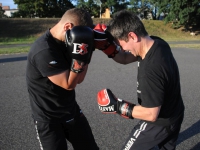 Treningi Krav Maga Be Safe wakacyjne 2020 Lubin Adam Grzeziółkowski Legnica strzelanie bojowe Lubin  (53)