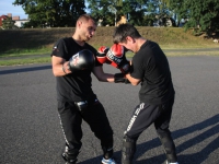 Treningi Krav Maga Be Safe wakacyjne 2020 Lubin Adam Grzeziółkowski Legnica strzelanie bojowe Lubin  (54)