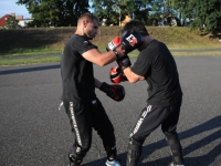 Treningi Krav Maga Be Safe wakacyjne 2020 Lubin Adam Grzeziółkowski Legnica strzelanie bojowe Lubin  (55)