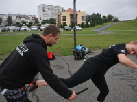 Legnica Krav Maga Be safe Lca Adam Grzeziółkowski Legnica  treningi personalne Legnica Park miejski Jofit strzelanie bojowe Lubin wakacje 2018 z Krav maga Legnica  (22)