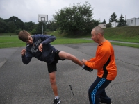 Legnica Krav Maga Be safe Lca Adam Grzeziółkowski Legnica  treningi personalne Legnica Park miejski Jofit strzelanie bojowe Lubin wakacje 2018 z Krav maga Legnica  (24)